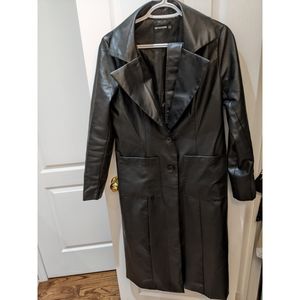 Trenchcoat Faux Leather